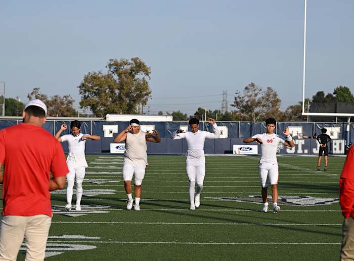 Mater Dei vs St John Bosco October 13, 2023 Photo-Heston Quan13